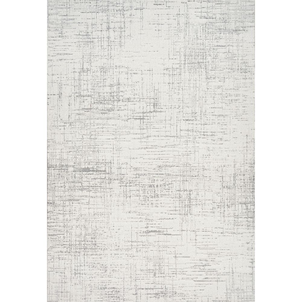 Dynamic Rugs 12189-910 Mysterio 5.3 Ft. X 7.7 Ft. Rectangle Rug in Silver